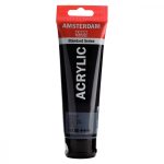 Talens Amsterdam akrilfesték 20ml - koromfekete 702 (lamp black)