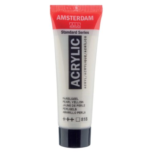 Talens Amsterdam akrilfesték 20 ml - gyöngyház sárga 818 (pearl yellow)