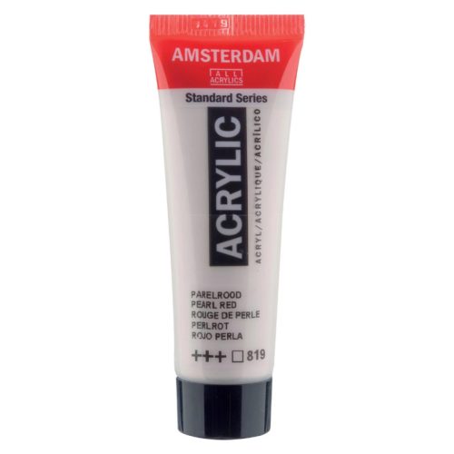 Talens Amsterdam akrilfesték 20 ml - gyöngyház piros 819 (pearl red)