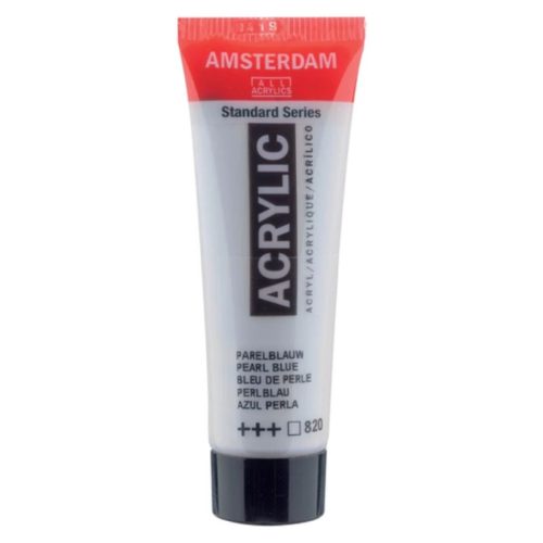 Talens Amsterdam akrilfesték 20 ml - gyöngyház kék 820 (pearl blue)