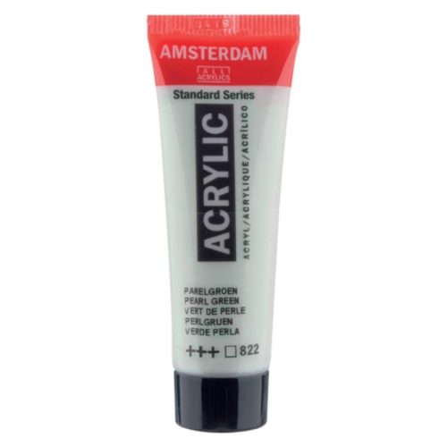 Talens Amsterdam akrilfesték 20 ml - gyöngyház zöld 822 (pearl green)