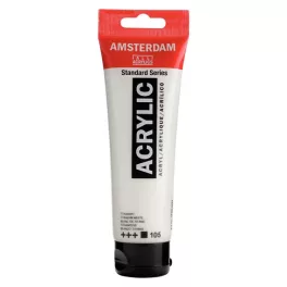   Talens Amsterdam akrilfesték 120ml - titánfehér 105 (titanium white)