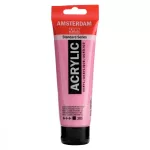 Talens Amsterdam akrilfesték 120ml - kinakridon világosrózsa  385 (Quinacridone rose light)