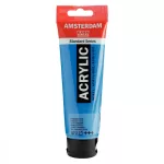 Talens Amsterdam akrilfesték 120ml - keverő ciánkék 572 (primary cyan)