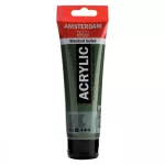 Talens Amsterdam akrilfesték 120ml - sötét olivazöld 622 (olive green deep)