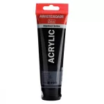 Talens Amsterdam akrilfesték 120ml - koromfekete 702 (lamp black)