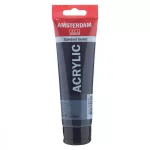 Talens Amsterdam akrilfesték 120ml - paynes szürke 708 (payne's grey)