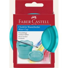 Faber-Castell Clic&Go ecsettál-türkiz
