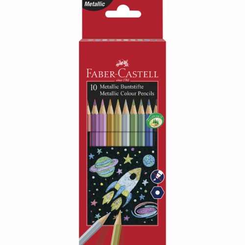 Faber-Castell metál színes ceruza készlet - 12db