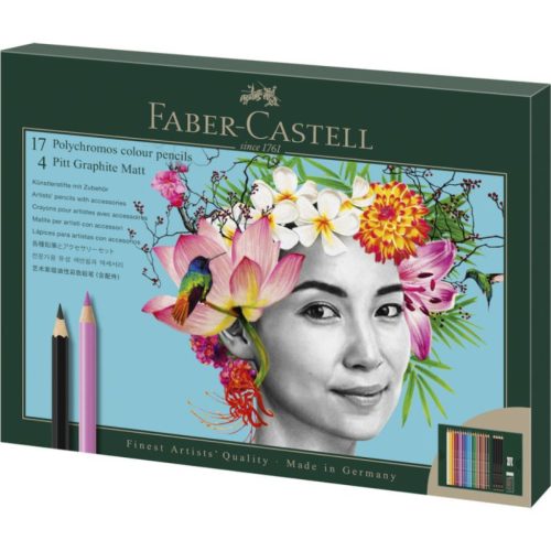 Faber-Castell Polychromos & Matt grafit, 23 részes ajándékkészlet 