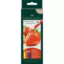 Faber-Castell Polychromos ceruza készlet 3 db - Eper