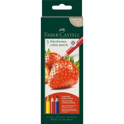 Faber-Castell Polychromos ceruza készlet 3 db - Eper