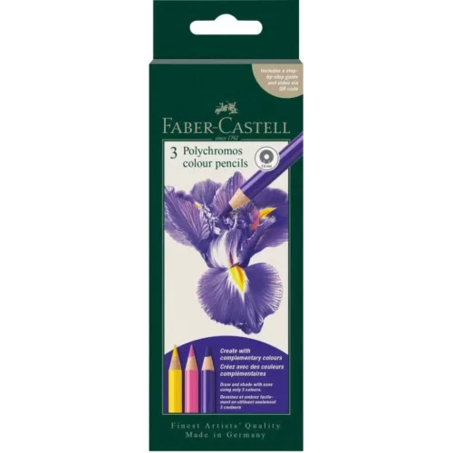 Faber-Castell Polychromos ceruza készlet 3 db - Írisz