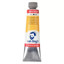   Talens Van Gogh akrilfesték 40ml, világos okker (Yellow Ochre Light) 228