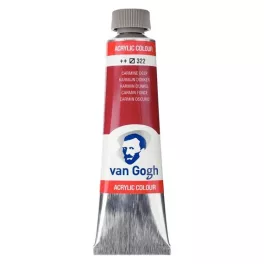   Talens Van Gogh akrilfesték 40ml, sötét kármin (Carmine Deep) 322