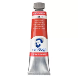   Talens Van Gogh akrilfesték 40ml, égetett sziéna (Burnt Sienna) 411
