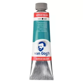   Talens Van Gogh akrilfesték 40ml, türkizkék (Turquoise Blue) 522