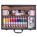 Talens Van Gogh akrilfesték készlet - Starter Box XL 19 db-os, fadobozos