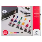 Talens Van Gogh akrilfesték készlet - Starter Box XL 19 db-os, fadobozos