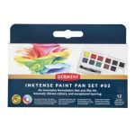 Derwent INKTENSE akvarell  készlet 12szín #02