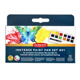 Derwent INKTENSE akvarell  készlet 12szín #01