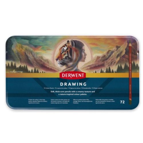 Derwent Drawing ceruza 72db-os fémdobozos készlet