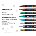 UNI POSCA PC-3M 8db-os "HOLIDAY" készlet (0,9-1,3mm) 