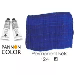Pannoncolor akrilfesték, permanentkék 124/1, 38ml