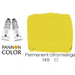 Pannoncolor akrilfesték, permanens citromsárga 149/1, 38ml