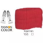 Pannoncolor akrilfesték, kármin 155/1, 38ml