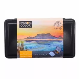   Pannoncolor akvarell készlet 12x2ml fémdobozban - Vizes tájkép válogatás