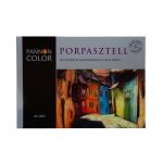 Pannoncolor porpasztellkréta feles 64szín/klt-díszdobozos