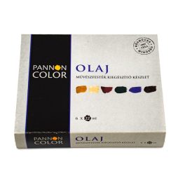   Pannoncolor olajfesték művész kiegészítőkészlet 6*22ml