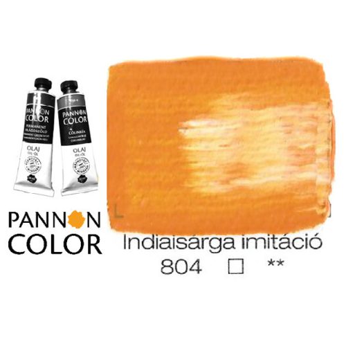 Pannoncolor olajfesték, indiai sárga 804/1, 38ml ***