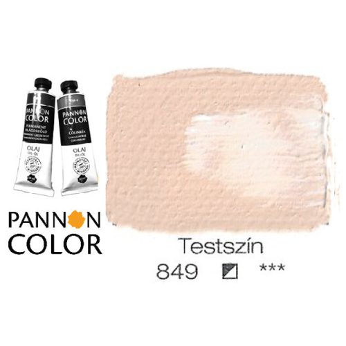 Pannoncolor olajfesték, testszín 849/1, 38ml **