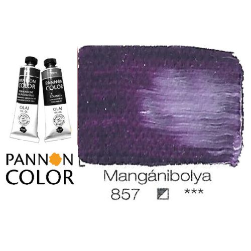Pannoncolor olajfesték, mangánibolya 857/3, 38ml