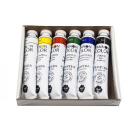 Pannoncolor tempera készlet 6*18ml