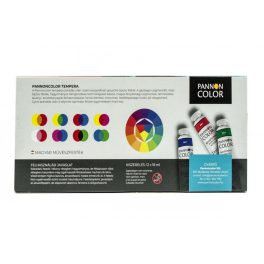 Pannoncolor tempera készlet 12*18ml