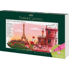   Faber-Castell Pitt Artist művészfilc ajándék készlet 12 db - Paris
