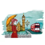 Faber-Castell Pitt Artist művészfilc ajándék készlet 12 db - London