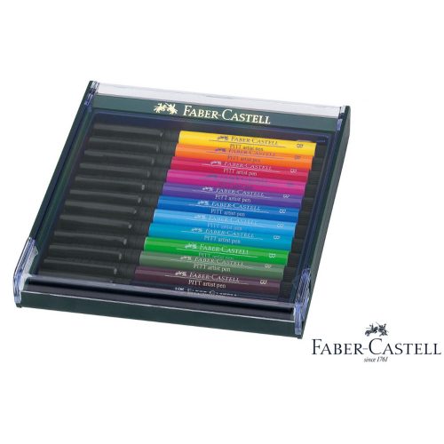 Faber-Castell Pitt filctoll készlet 12db-os alapszínek