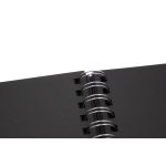 FABRIANO rajztömb fekete, spirálos 190gr, 15x15cm/40lap