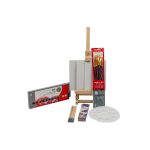 Daler Rowney Simply olaj kezdő készlet + állvány (40 db-os)