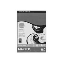 Daler Rowney Simply marker tömb 70g A4 40lap