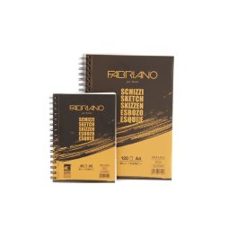 Fabriano rajztömb Schizzi A4, 90g-120lap, oldalt spirálos
