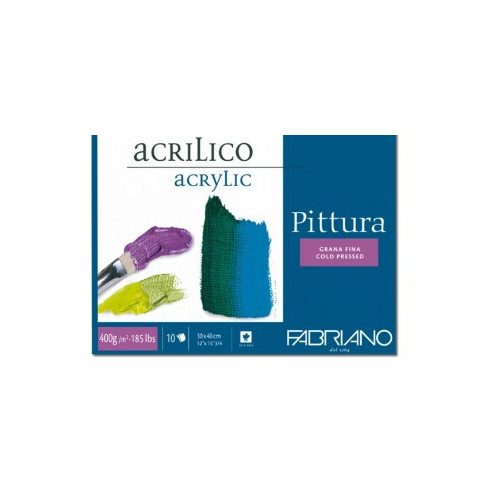 Fabriano Pittura tömb akrilhoz 10lap 30*40cm/400g