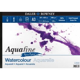 Daler Rowney Aquafine akv.tömb érdes A3 300g 12lap