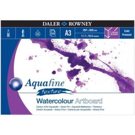   Daler Rowney Aquafine akv.tömb érdes A3-10lap (1,4mm vastagság/lap)