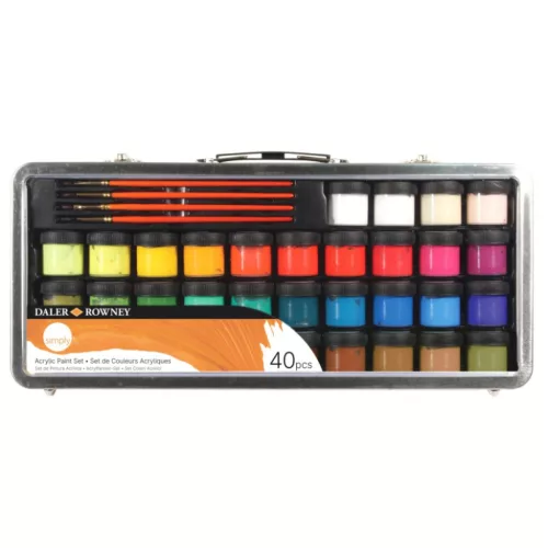 Daler-Rowney SIMPLY 40db-os akril készlet 34*18ml