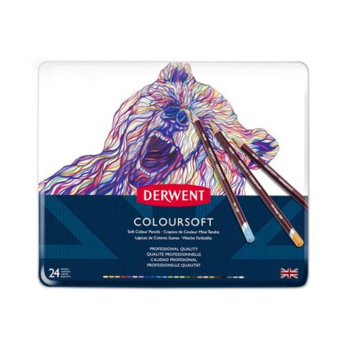 Derwent Coloursoft színes ceruza 24szín/klt.